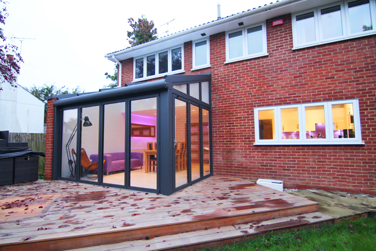 glass box extension