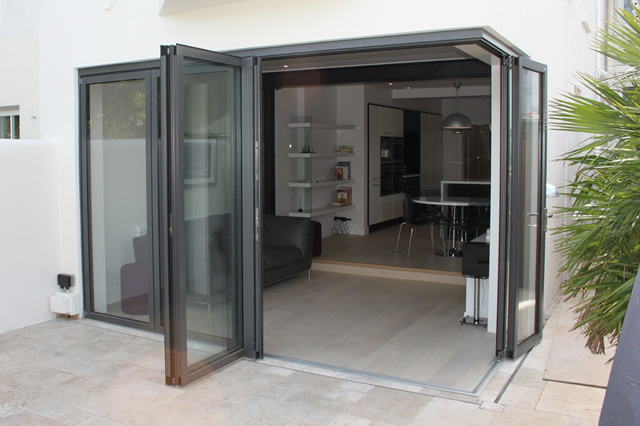 corner bifold doors