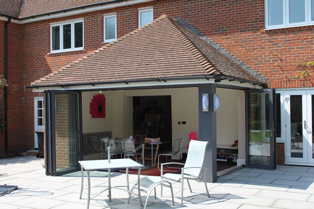 corner bifold doors