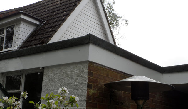 Shiplap PVC cladding, Crowthorne, Berkshire