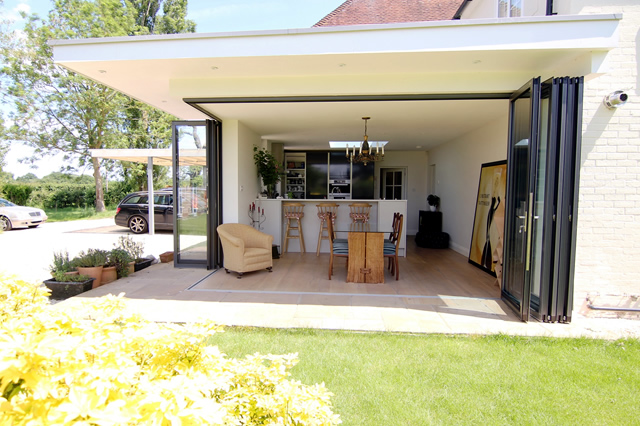 corner bifold doors