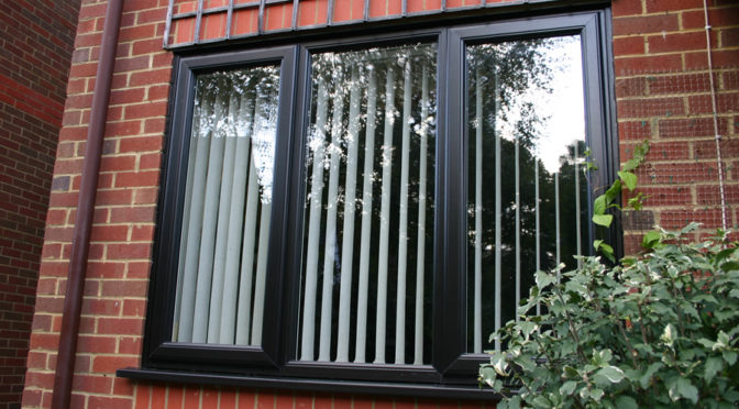 09-Black & Brown grained wood upvc windows & doors, The Warren, Bracknell, Berkshire