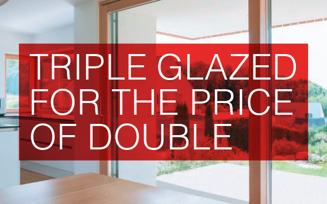 Internorm Triple Glazed for Price of Double
