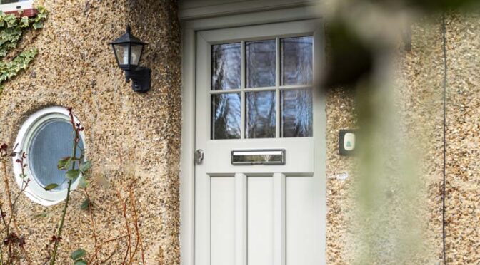 Art Deco Style Front Door for a 1930s Home in High Wycombe