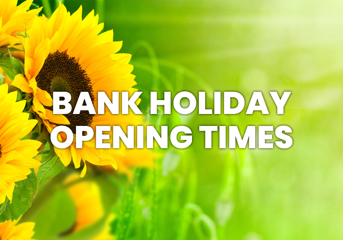 bank holiday opening times