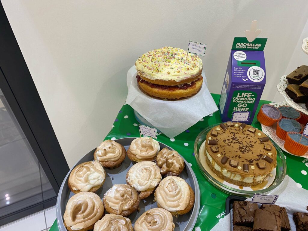 Thames Valley Windows Great Bake Off for 2022 Macmillan Coffee Morning