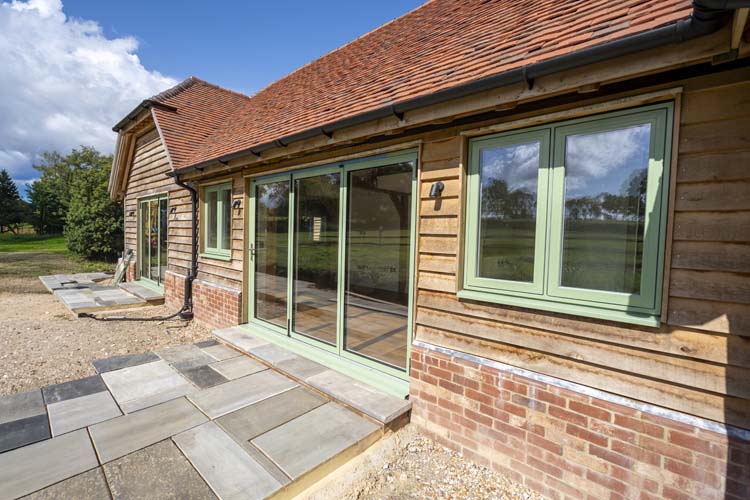 Secure bifold doors supplied and installed by Thames Valley Windows