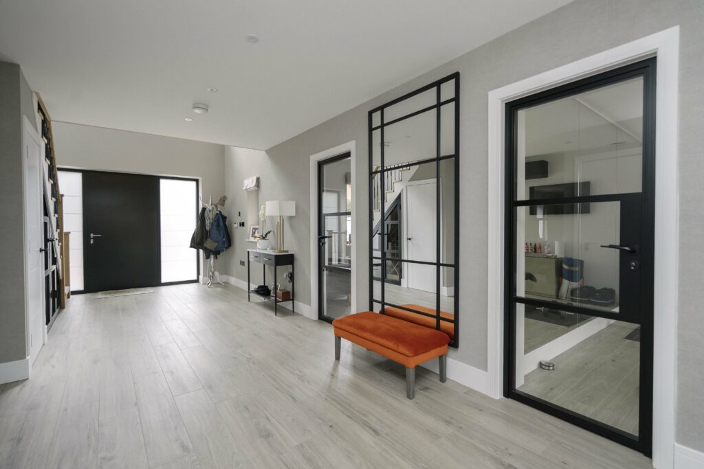 Black Glass Internal Doors