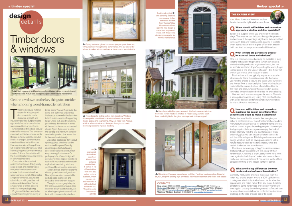 timber doors and windows