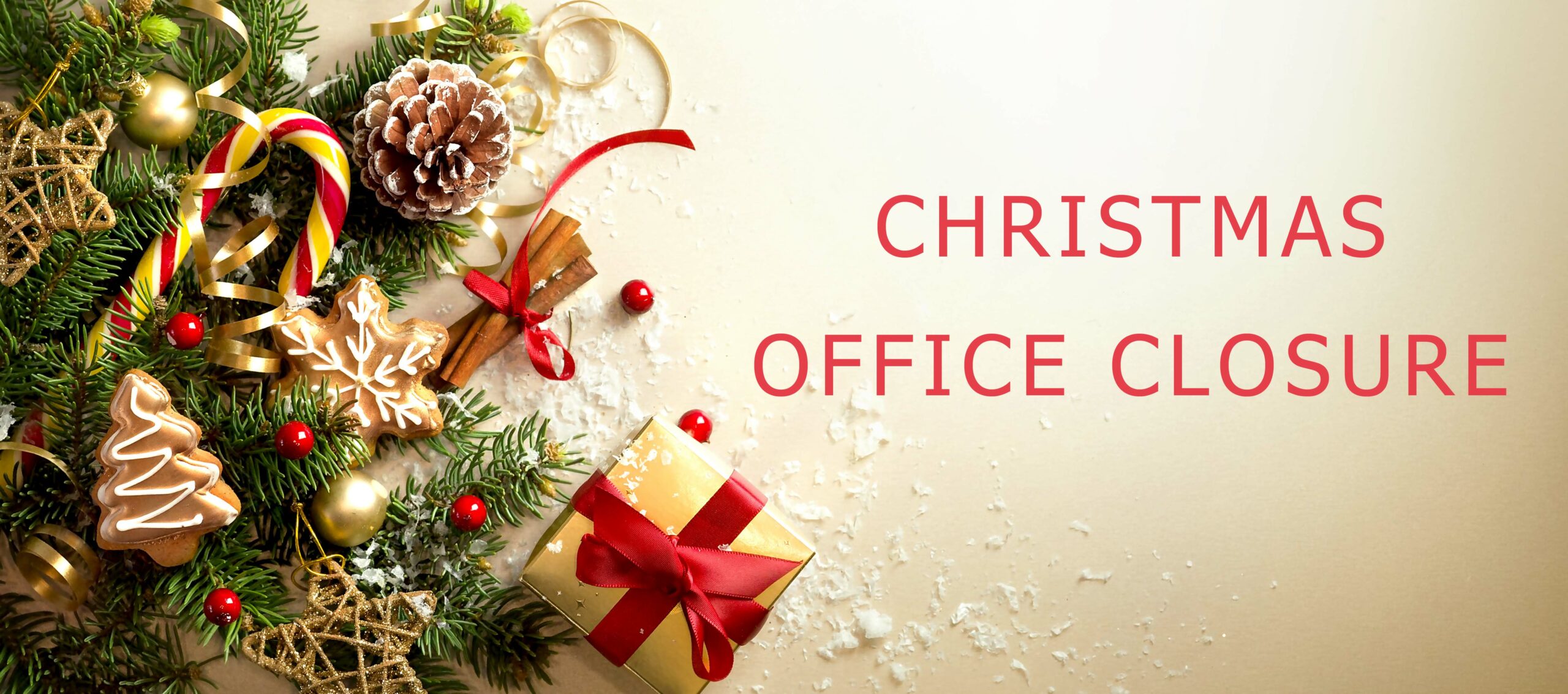 Christmas Office Closure