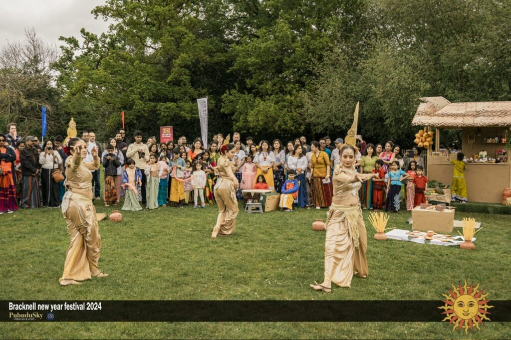 Cllr Jenny Penfold, the Mayor of Bracknell Forest, Attends the 2024 Sri Lankan New Year Festival