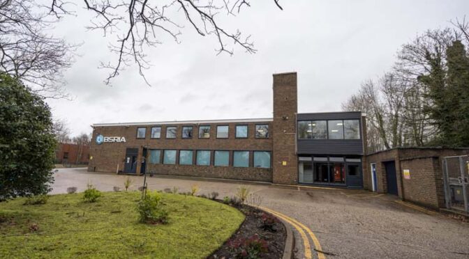 Commercial uPVC windows installed at BSRIA headquarters in Bracknell