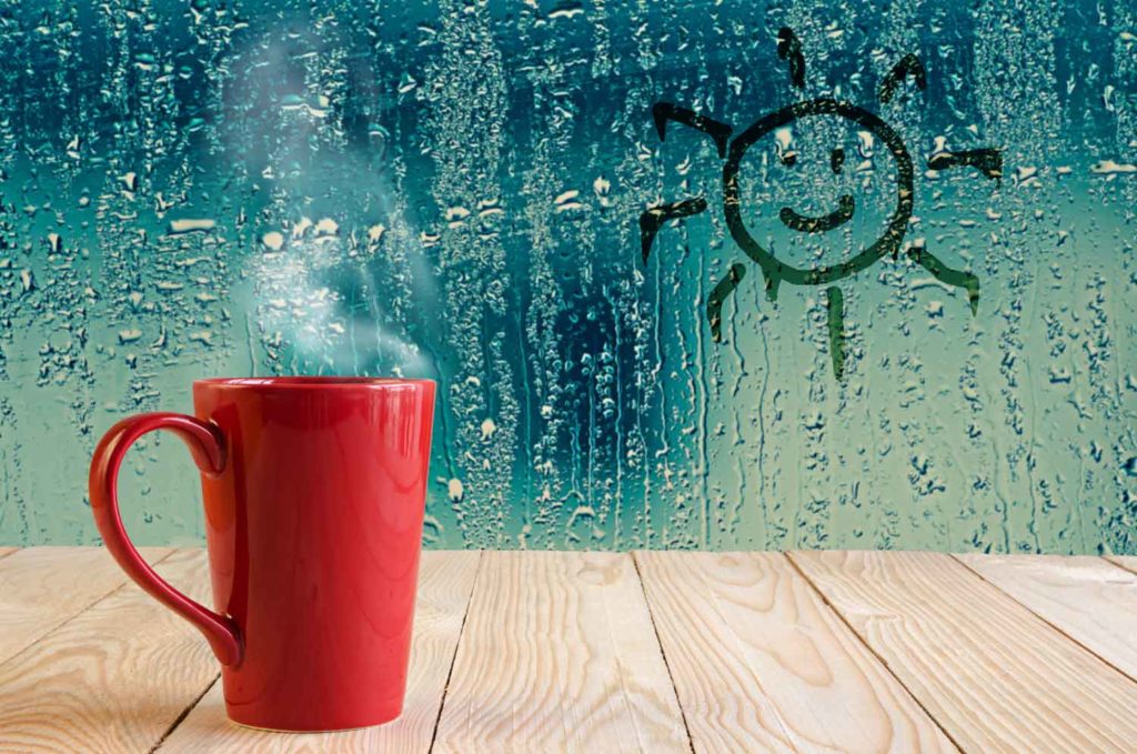 Modern double glazing helping to reduce condensation