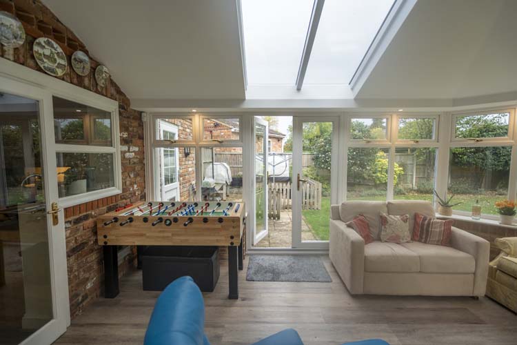 insulated conservatory roof