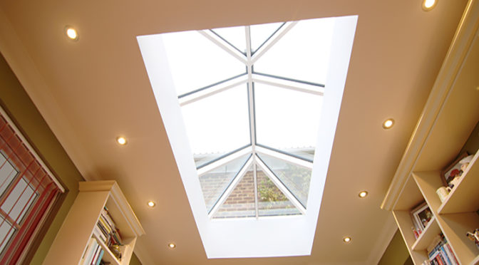 Contemporary Aluminium Lantern Roof, Lightwater, Camberley, Surrey