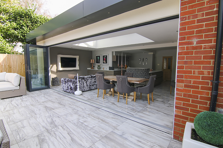 Kitchen Extension Glazing Trends - contemporary orangery