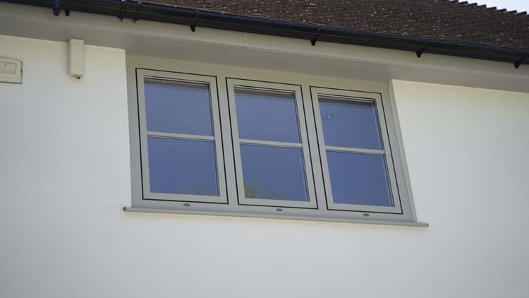 Replacement flush casement windows improving home energy efficiency