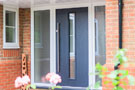 Composite front doors