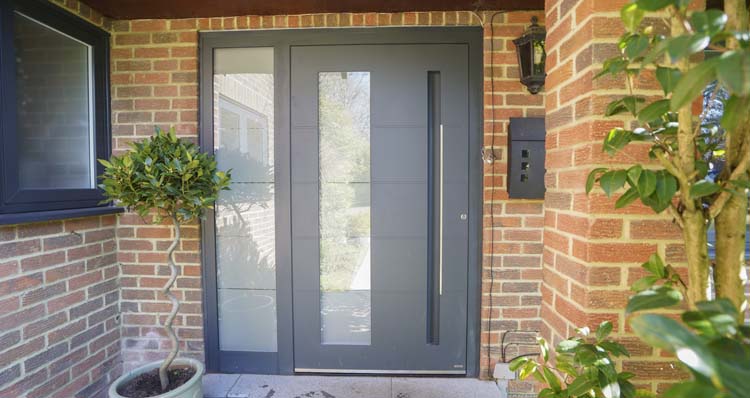 modern front door