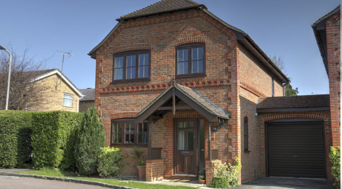 Natural Wood Timber-Effect Windows, Wokingham, Berkshire