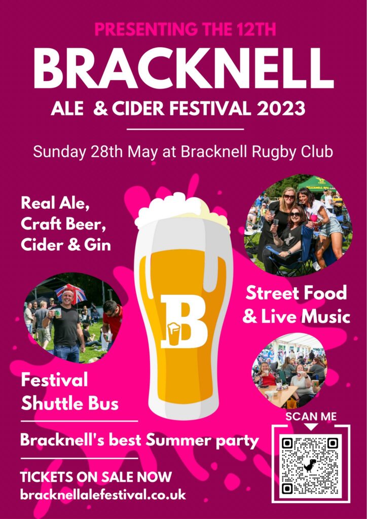 Free Festival Tickets - Bracknell Ale & Cider 2023