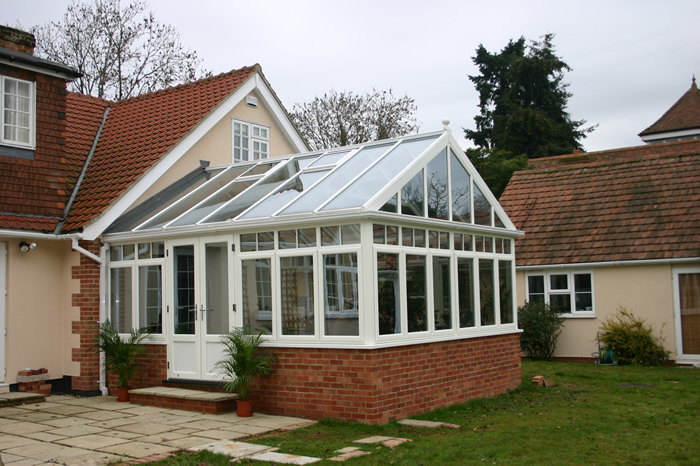 Gable end conservatory