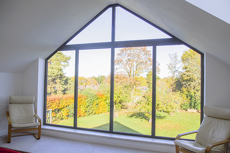 Gable end fixed windows