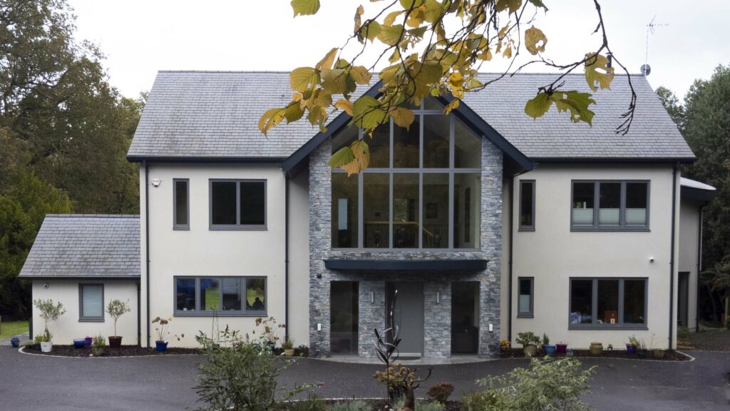 Grey Triple Glazed Windows and Doors
