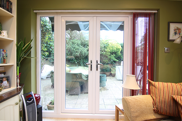 Halo Satin White uPVC Windows and French Doors, Lightwater, Camberley, Surrey