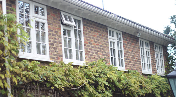 Halo Satin White uPVC Windows, Lightwater, Camberley, Surrey