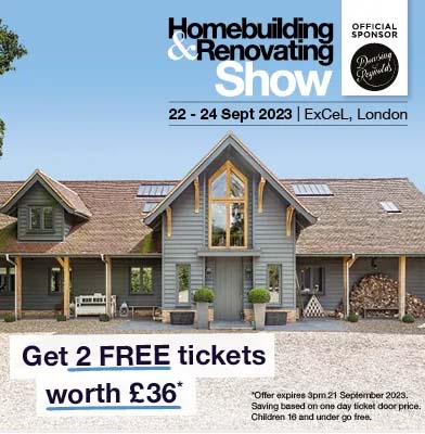 Homebuilding and Renovating Show, September 2023 Free Tickets