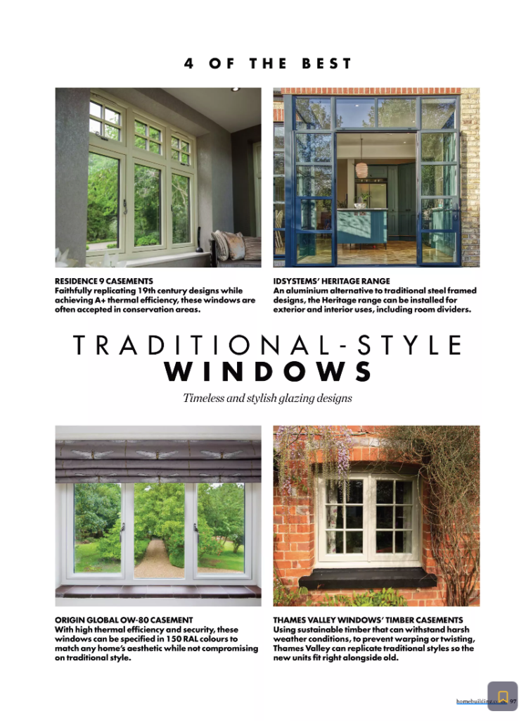 Traditional Style Windows