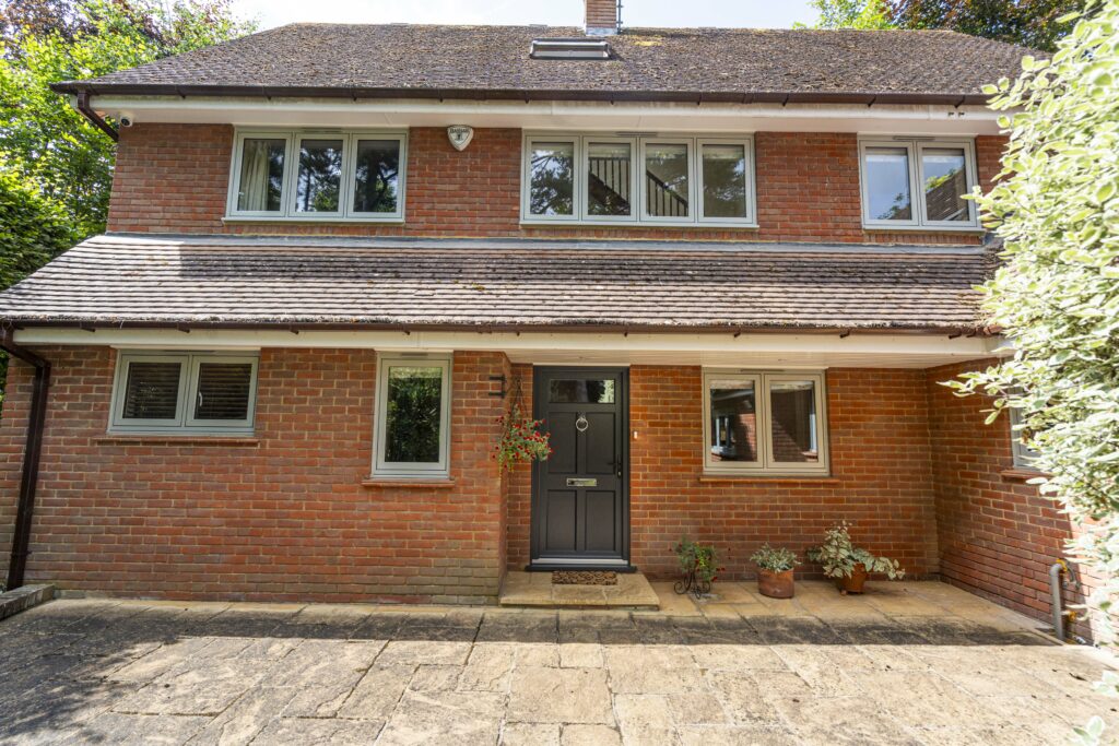 Bespoke uPVC window styles available in a wide range of colours