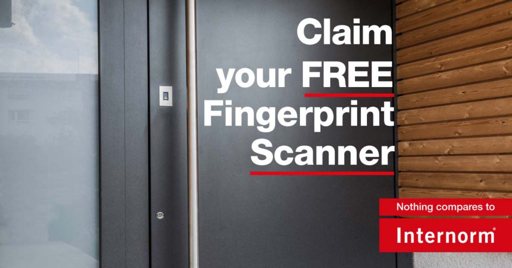 Internorm Front Doors Free Fingerprint Scanner