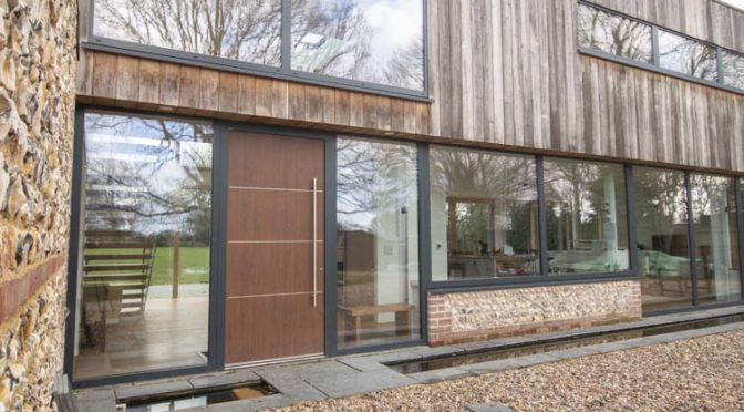 Internorm HF310 Timber & Aluminium Windows, HS330 Lift & Slide Door and AT400 Aluminium Front Door, Hemel Hempstead, Buckinghamshire