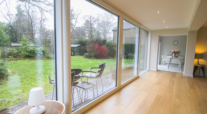 Internorm HS330 Aluminium Timber Lift & Slide Doors, Alton, Hampshire