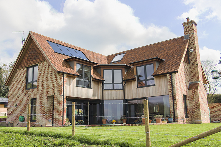 Internorm HF 310 Timber/Aluminium Composite Windows & HS 330 Lift and Slide Doors, Bishops Sutton