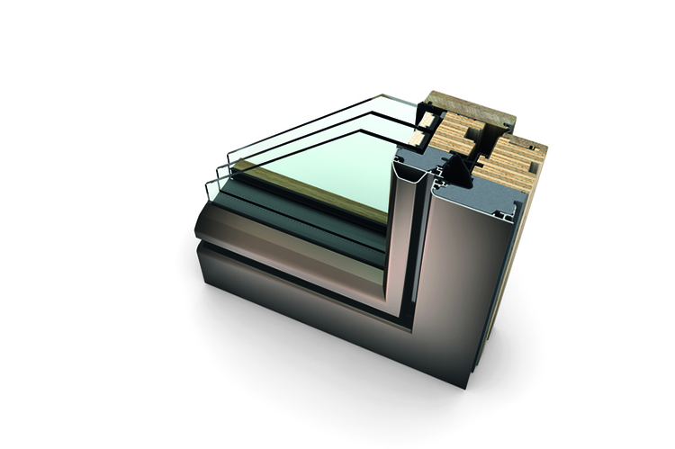 Internorm HF 410 Timber/Aluminium Windows