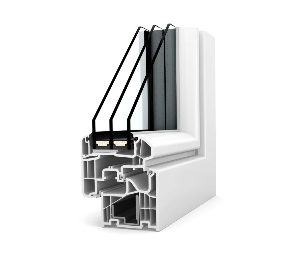 KF 310 upvc window ambiente 