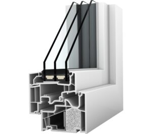 KF 410 uPVC Window home pure