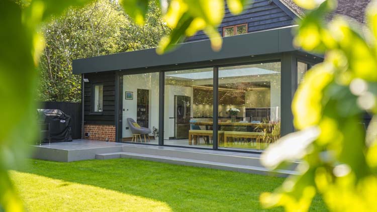 Orangery Kitchen Extension, Cero Sliding Doors, ReadingLocation: Reading