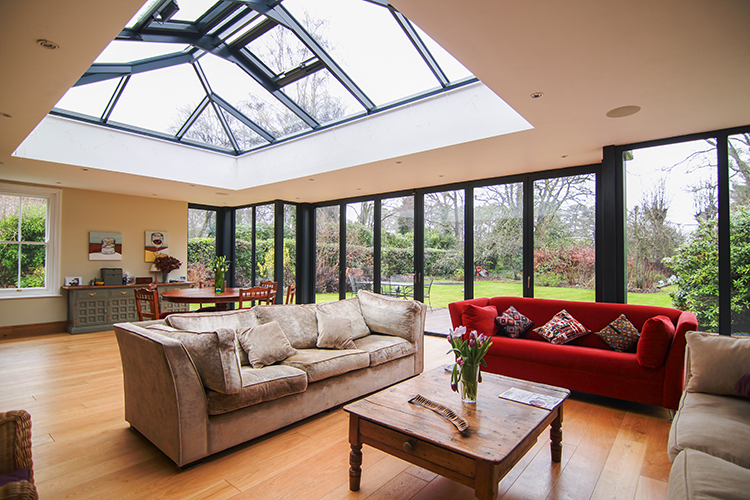 Orangery with Solarlux Bi-Fold Doors, Crowthorne