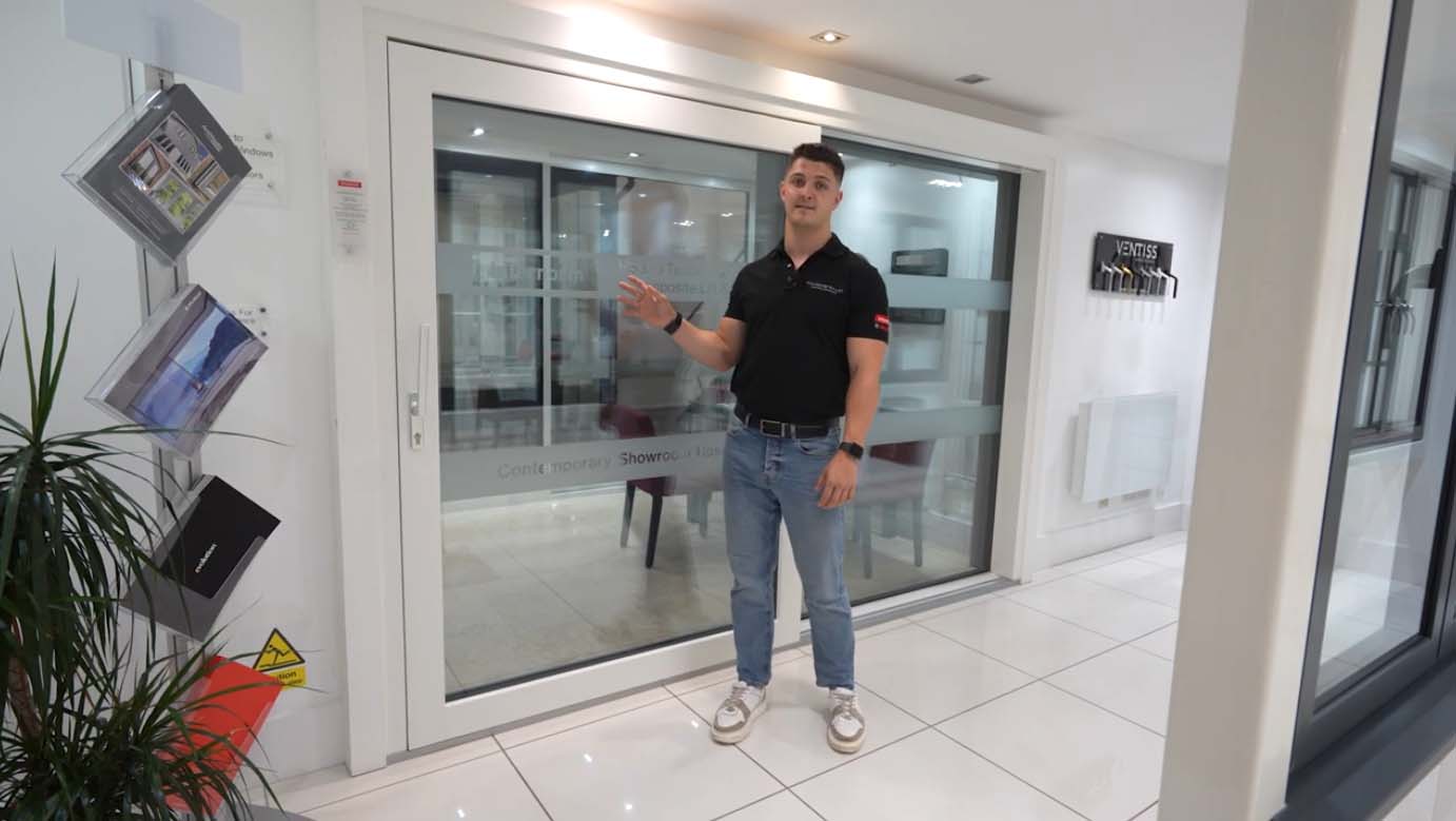 Overview of Internorm HS330 Timber Aluminium Lift and Slide Door