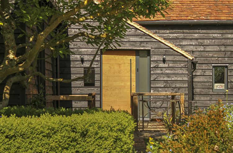 Contemporary Oak Front Door