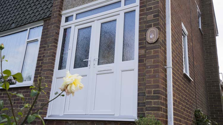 Porch with French Door Crowthorne