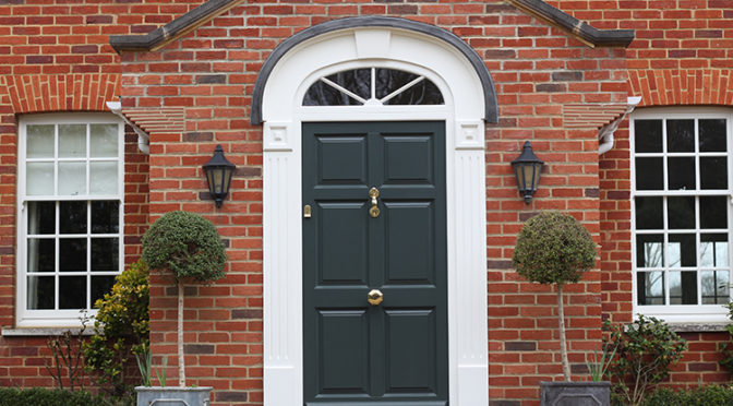 Timber Front Door, Winkfield, Berkshire