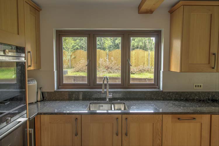 Rosewood Kitchen Window