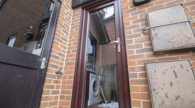 Rosewood uPVC Back Door, Wokingham, Berkshire