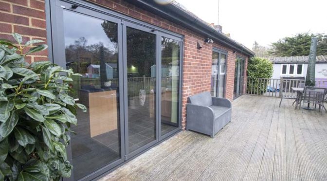 Solalrux Bi Fold Doors, Halo Windows & Apeer Front Door, Warfield, Berkshire