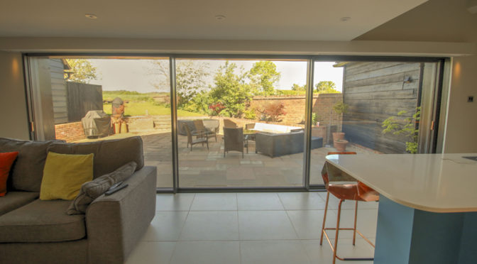 Solarlux Cero Sliding Door, Winchfield, Hampshire